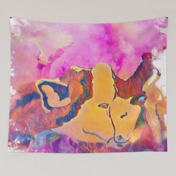 Item preview, Mama Cow And Her Baby designed and sold by pinkyjainpan.