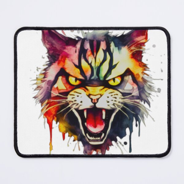 Item preview, Angry Cat Funny Sarcastic Quote Graphic Tee,Angry Cat Designs Cool Creatures Apparel designed and sold by majidi1.