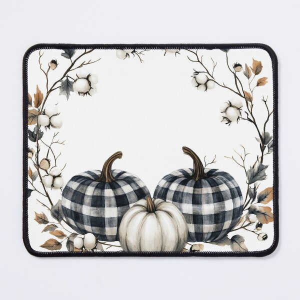Item preview, Plaid Pumpkin Wreath designed and sold by DreamyLemons.