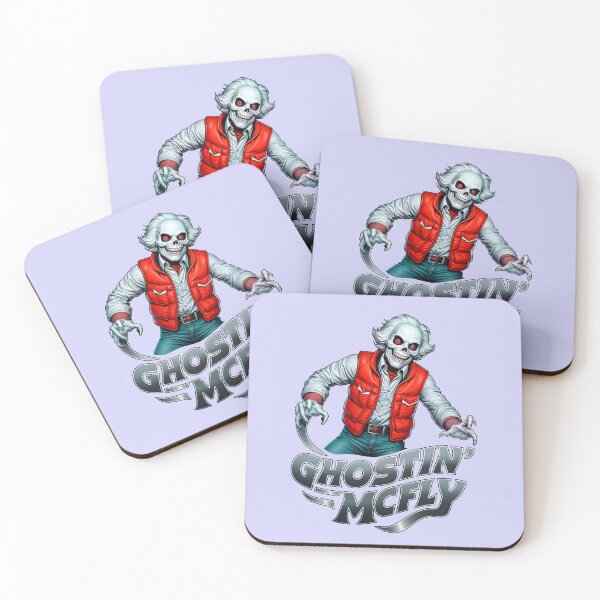 Item preview, Funny Ghostin McFly Halloween Ghost designed and sold by TheArtOfPat.