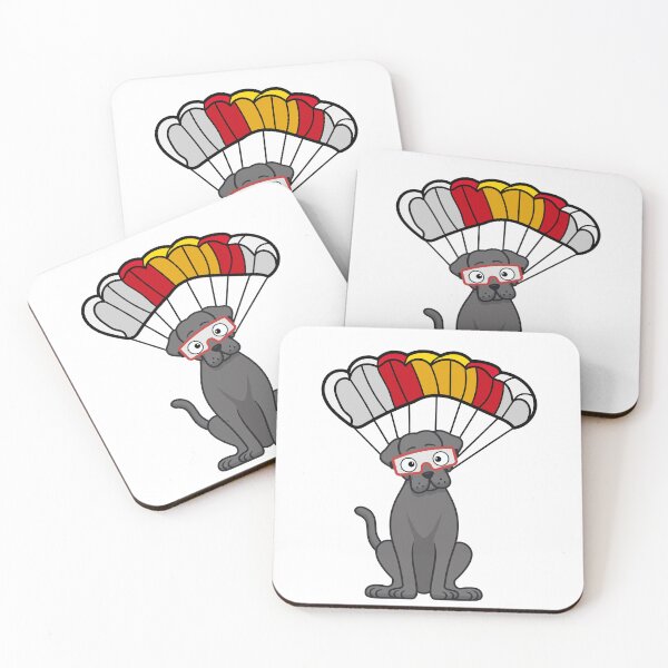 Item preview, Happy Black Big dog has a parachute designed and sold by Pet Station.