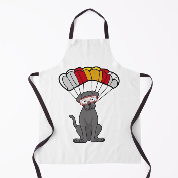 Item preview, Happy Black Big dog has a parachute designed and sold by Pet Station.