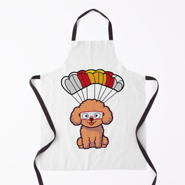 Item preview, Happy Brown dog has a parachute designed and sold by Pet Station.