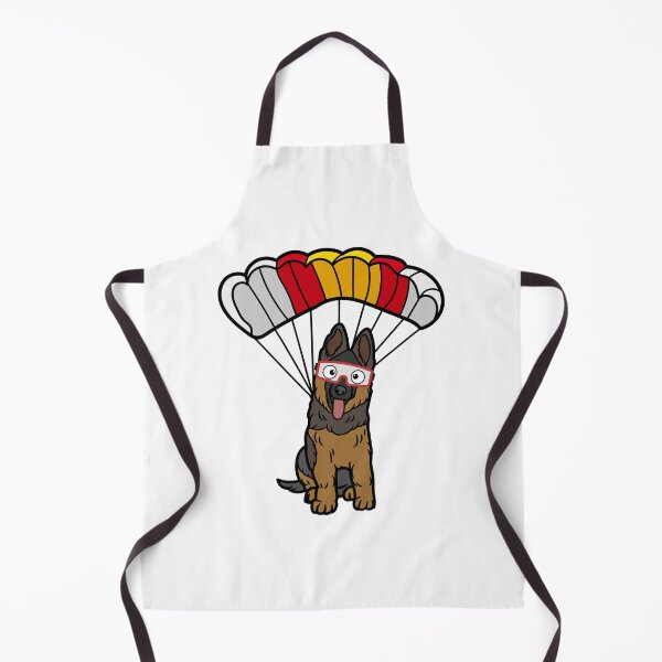 Item preview, Happy guard dog has a parachute designed and sold by Pet Station.