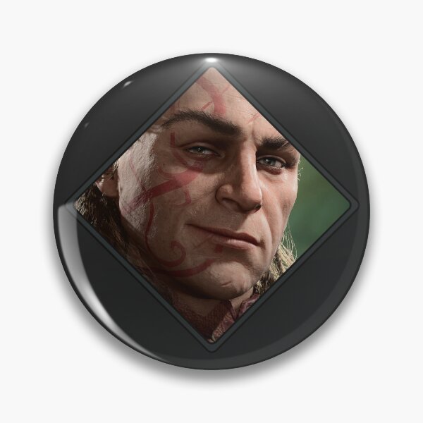 Item preview, Retrato de Halsin designed and sold by BadLuckByDesign.