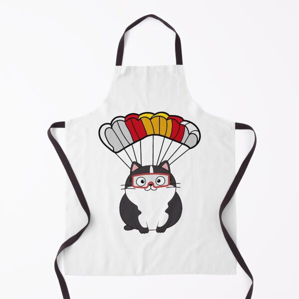Item preview, Happy fat cat has a parachute designed and sold by Pet Station.