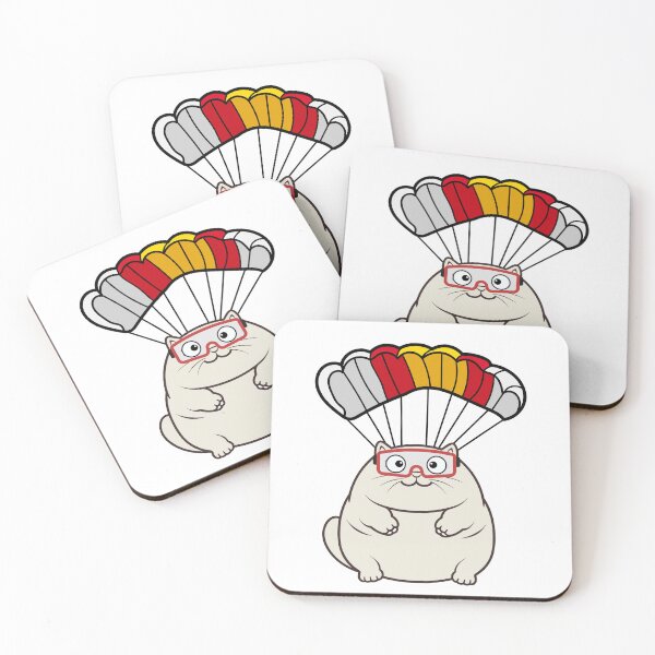Item preview, Happy sumo cat has a parachute designed and sold by Pet Station.