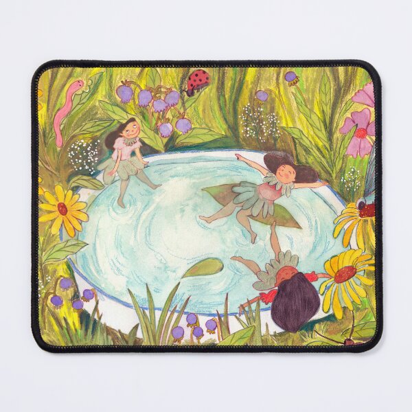 Item preview, Little fairy people in a pool designed and sold by DuliSen.