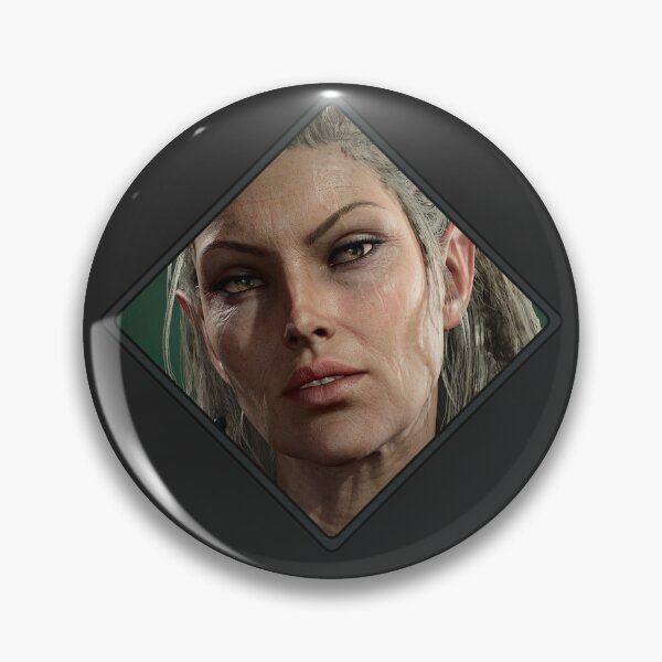 Item preview, Jaheira Portrait designed and sold by BadLuckByDesign.