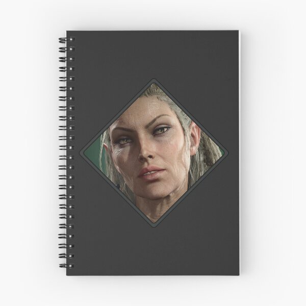 Item preview, Jaheira Portrait designed and sold by BadLuckByDesign.