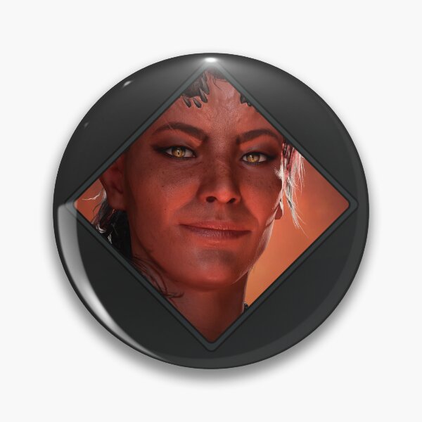 Item preview, Karlach Portrait designed and sold by BadLuckByDesign.