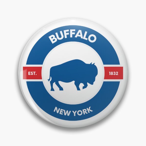 Item preview, Botón de Buffalo, Nueva York designed and sold by heyitsandreah.