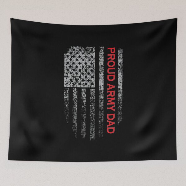 Item preview, Proud Army Dad American Flag Design designed and sold by DivaDoodle.