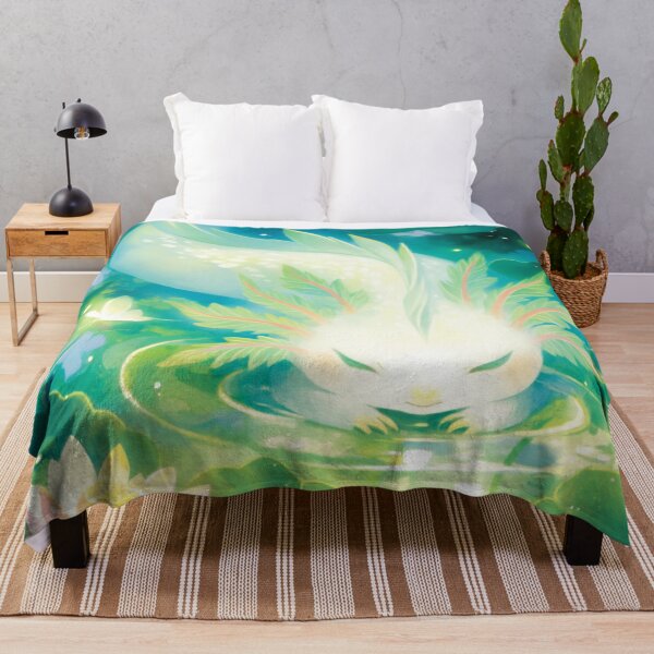 Item preview, Axolotl Floral Oasis designed and sold by AshiraCreations.