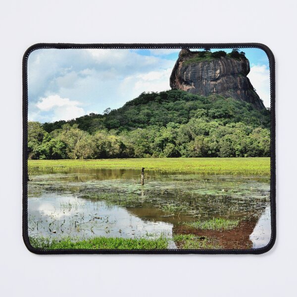 Item preview, Sigiriya Ruins Reflected in the Pond designed and sold by franck380.