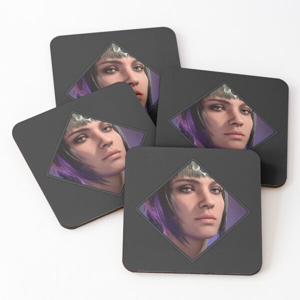 Item preview, Shadowheart Portrait designed and sold by BadLuckByDesign.