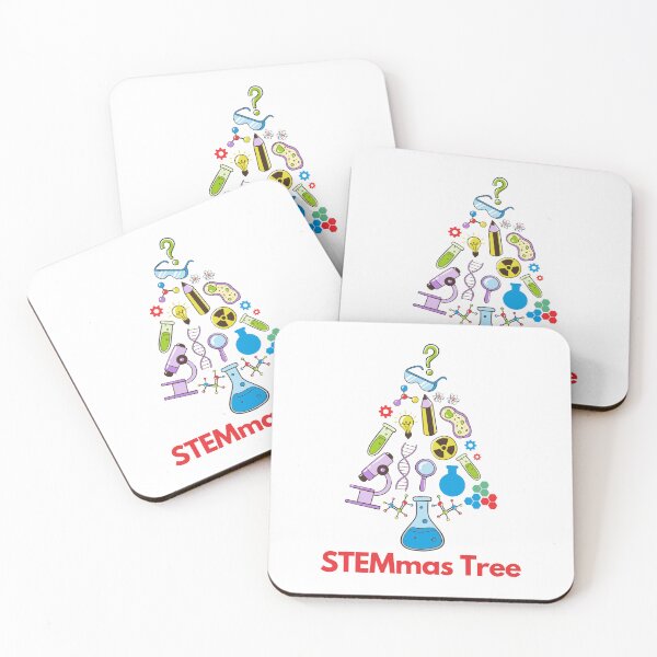 Item preview, STEMmas Tree | STEM Christmas | Science Christmas | Laboratory Christmas | Geeky Christmas designed and sold by jadedscientist.