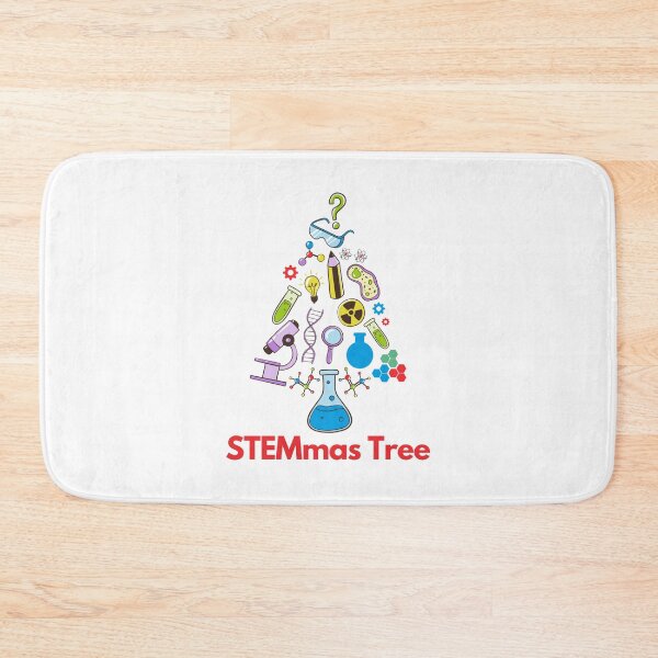 Item preview, STEMmas Tree | STEM Christmas | Science Christmas | Laboratory Christmas | Geeky Christmas designed and sold by jadedscientist.