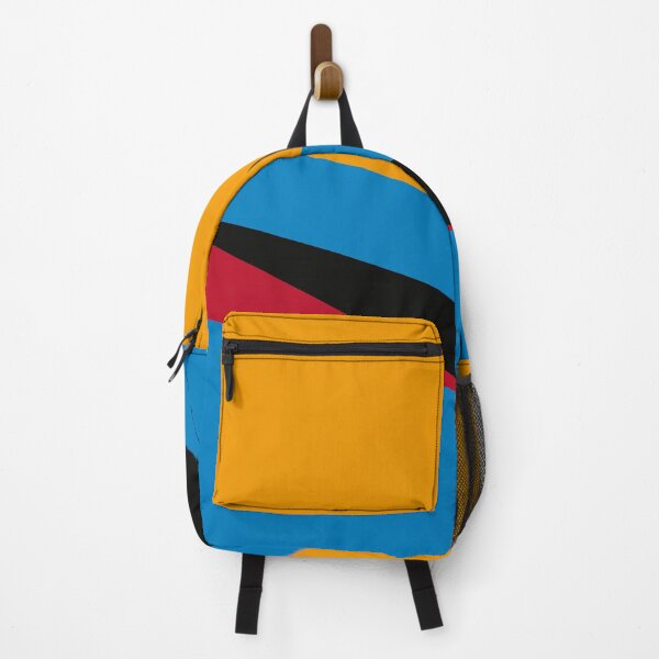 Item preview, Bold Contrast: Urban Geometry in Orange and Blue designed and sold by Jahrom Farah.