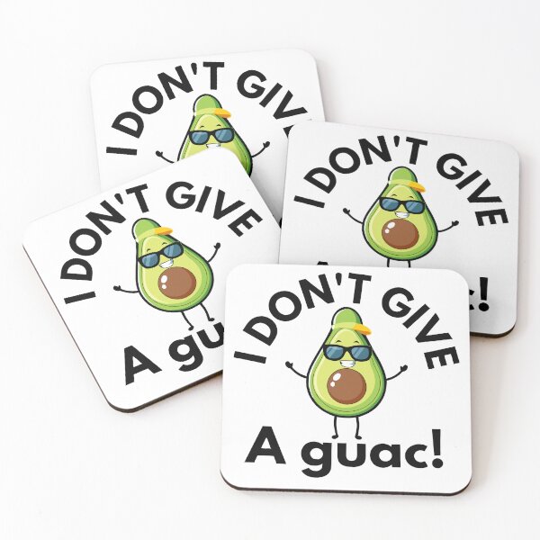 Item preview, I don't give a guac -cool funny avocado designed and sold by Lydyb-creations.