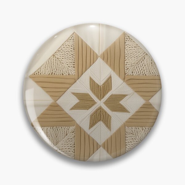 Item preview, Intricate Patchwork Quilt - Shades of Brown designed and sold by burbankdesigns.