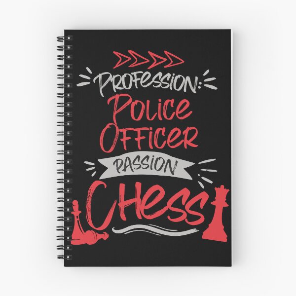 Item preview, Profession: Police Officer, Passion: Chess designed and sold by NuttySqueaky.