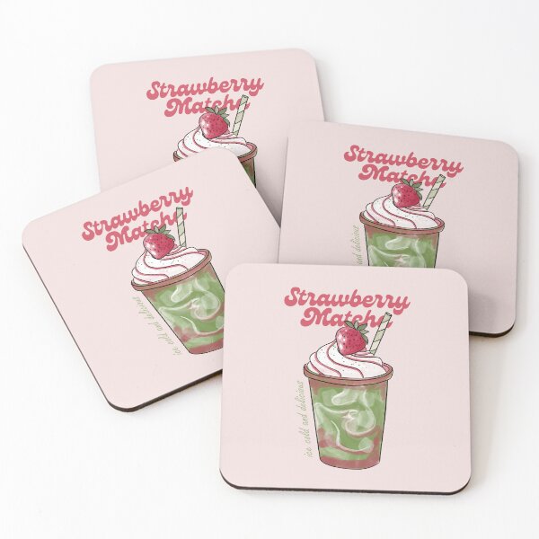 Item preview, strawberry matcha designed and sold by cranberryrose22.