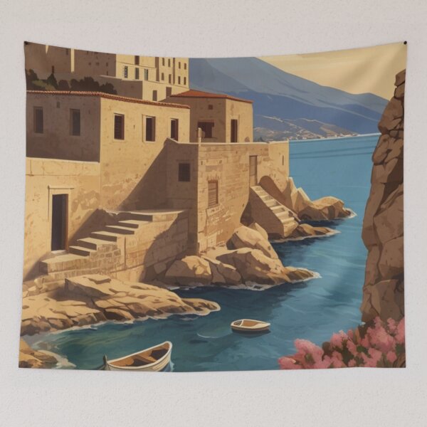 Item preview, 053 Vintage Crete, Greece Poster Design designed and sold by Alexis Art Collection.