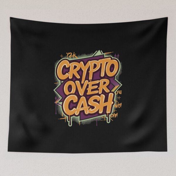 Item preview, Crypto Canvas Bitcoin Artwork designed and sold by RadDeck.