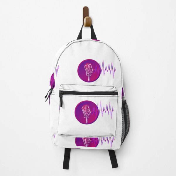 Item preview, A Microphone & Sound Waves designed and sold by BrightrDayMusicArt.