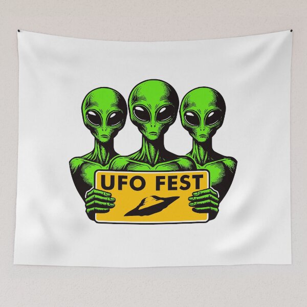 Item preview, Aliens UFO Fest designed and sold by roswellboutique.