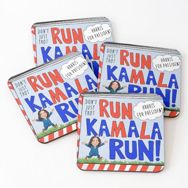 Item preview, Run Kamala Run designed and sold by Marcus-Rufus.