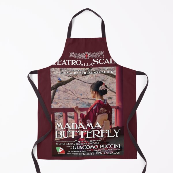 Item preview, La Scala Madame Butterfly Opera Poster designed and sold by travelwitheric.
