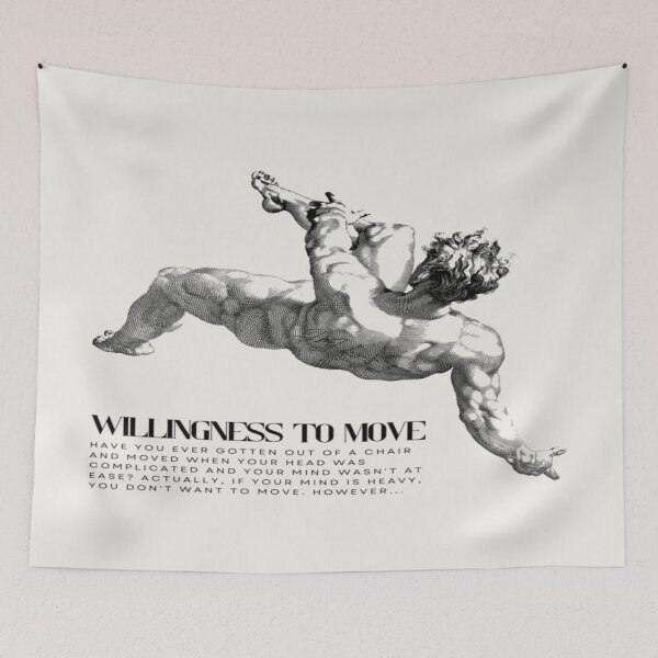 Item preview, JM's Thoughts at This Moment #330-Willingness to move designed and sold by JM Language Service.