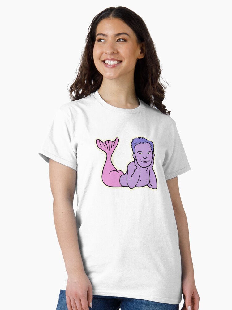 Thumbnail 1 of 7, Classic T-Shirt, MerJenks - Pink designed and sold by CitrusSyndicate.