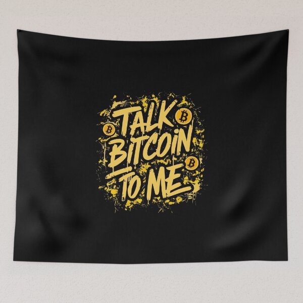 Item preview, Crypto Canvas Bitcoin Vision designed and sold by RadDeck.