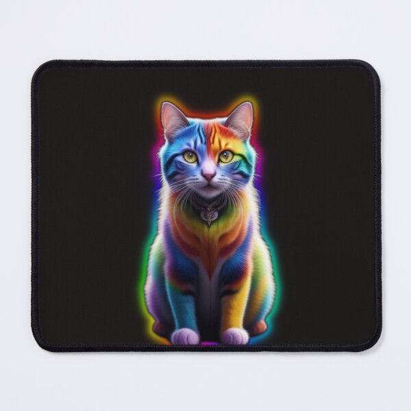 Item preview, rainbowed KittyKat designed and sold by LevonsCrazyArt.