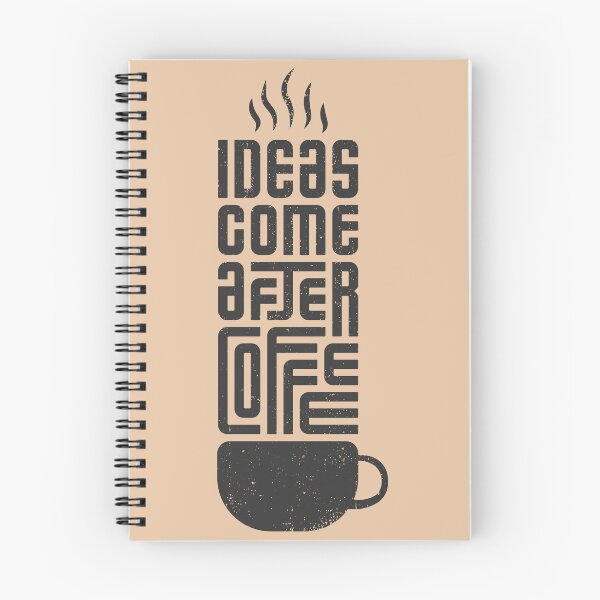 Item preview, Ideas Come After Coffee designed and sold by Art Buffalo.