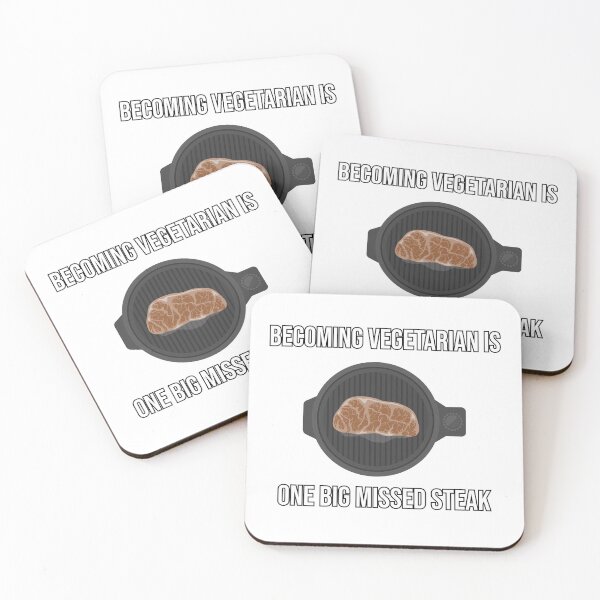 Item preview, One Big Missed Steak designed and sold by mancikart.