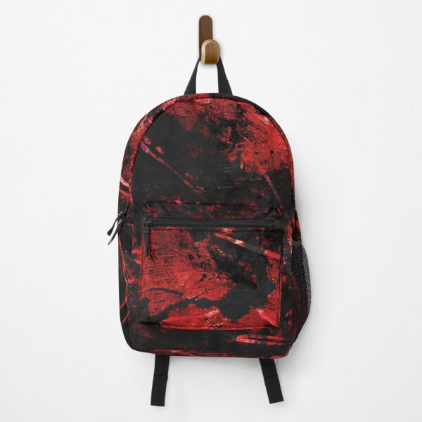 Item preview, Red and black acrylic abstraction  designed and sold by NickDedidis.
