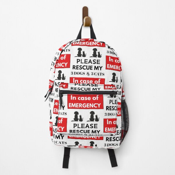 Item preview, In Case of An Emergency...Please Rescue My 3 Dogs and 3 Cats designed and sold by dontcryimhere.