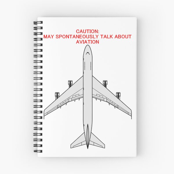 Item preview, Caution: May Talk About Aviation Boeing 747 designed and sold by TheBlackBoxStop.