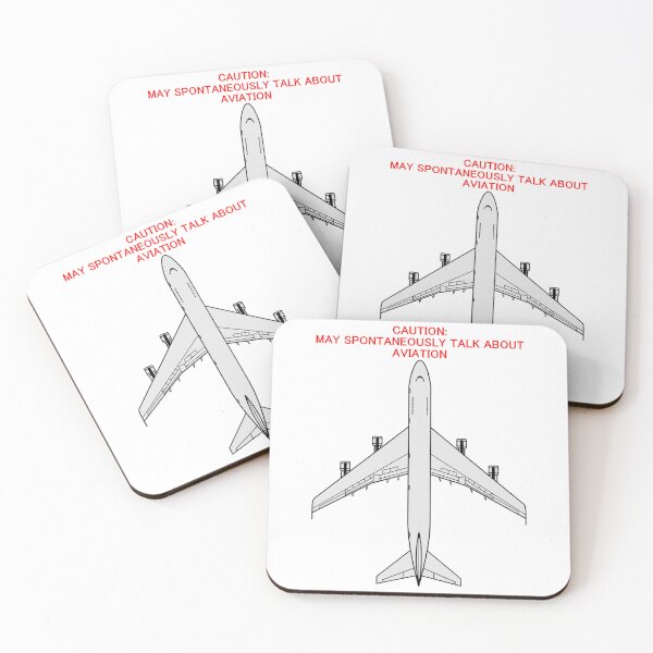 Item preview, Caution: May Talk About Aviation Boeing 747 designed and sold by TheBlackBoxStop.