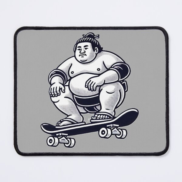 Item preview, Sumo Skateboarder designed and sold by PinUpPizzazz.
