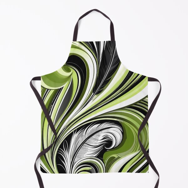 Item preview, Art Deco Nouveau Style Geometric Feather designed and sold by SloganExpress.