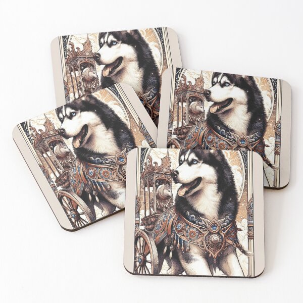 Item preview, CANINE TAROT: THE CHARIOT designed and sold by Venta Mix  JellycientArt.