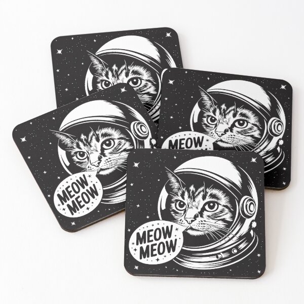 Item preview, Astro Cat designed and sold by Mye Light Designs.