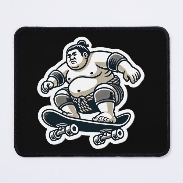 Item preview, Sumo Skateboarder designed and sold by PinUpPizzazz.
