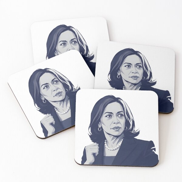 Item preview, Kamala Portrait designed and sold by Quirkhive.