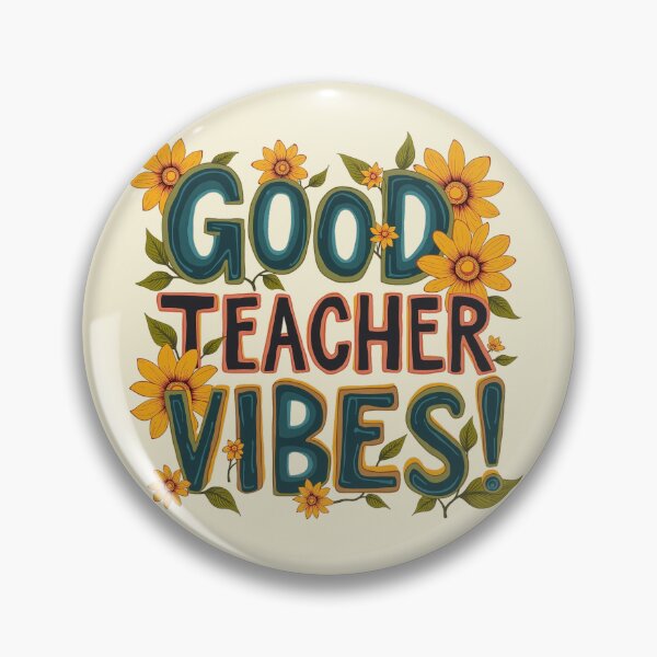 Item preview, Good Teacher Vibes designed and sold by decorwonders.